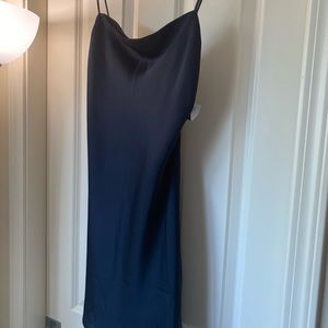 Abercrombie black silk dress-new with tags!